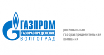 Логотип компании Газпром газораспределение Волгоград